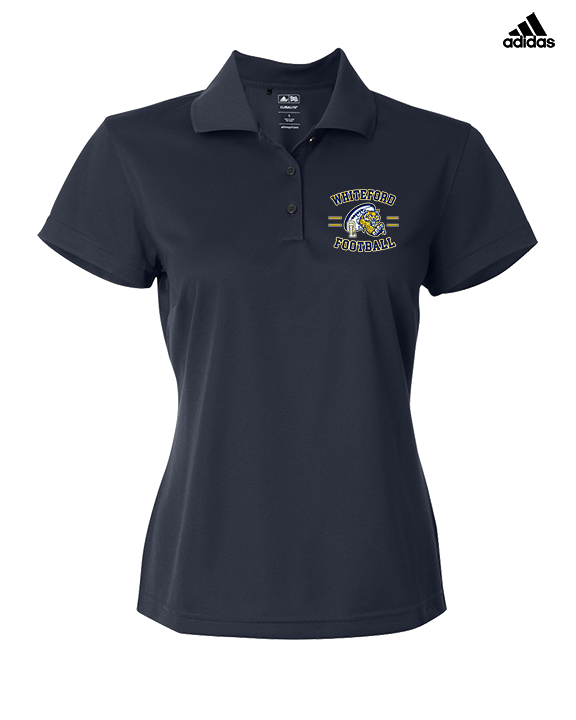 Whiteford HS Football Curve - Adidas Womens Polo