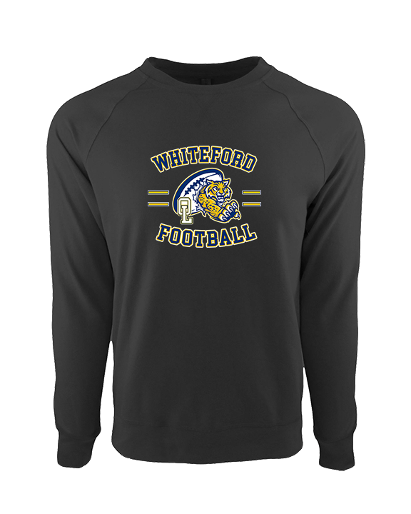 Whiteford HS Football Curve - Crewneck Sweatshirt