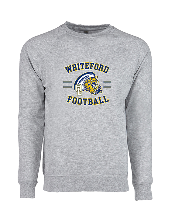 Whiteford HS Football Curve - Crewneck Sweatshirt