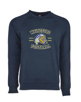 Whiteford HS Football Curve - Crewneck Sweatshirt