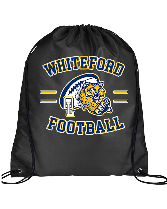 Whiteford HS Football Curve - Drawstring Bag