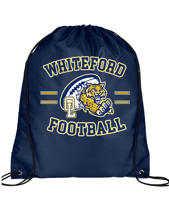 Whiteford HS Football Curve - Drawstring Bag