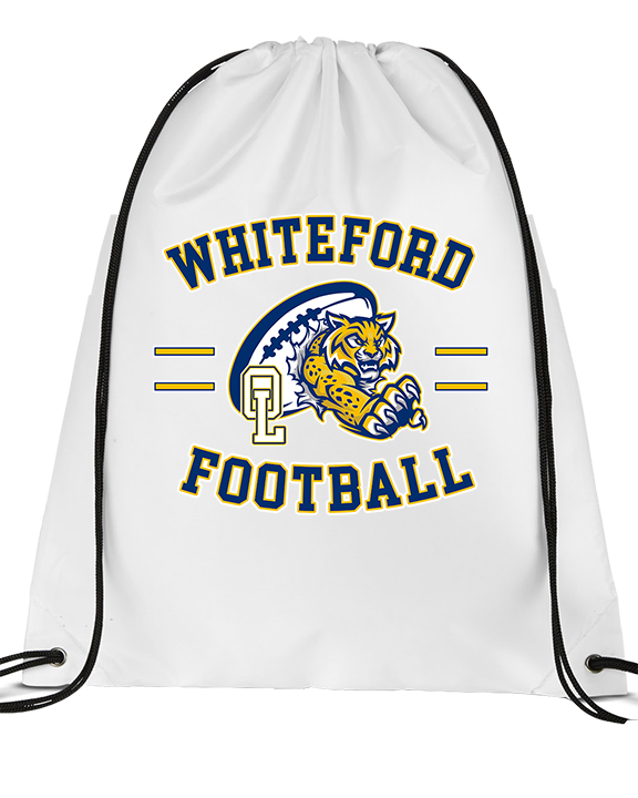 Whiteford HS Football Curve - Drawstring Bag