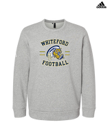 Whiteford HS Football Curve - Mens Adidas Crewneck