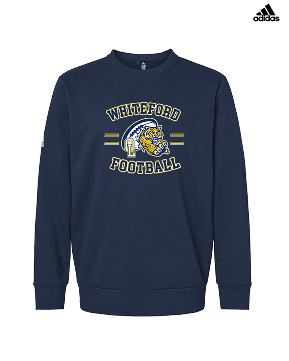 Whiteford HS Football Curve - Mens Adidas Crewneck