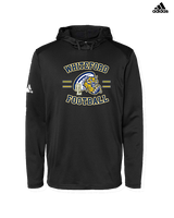 Whiteford HS Football Curve - Mens Adidas Hoodie