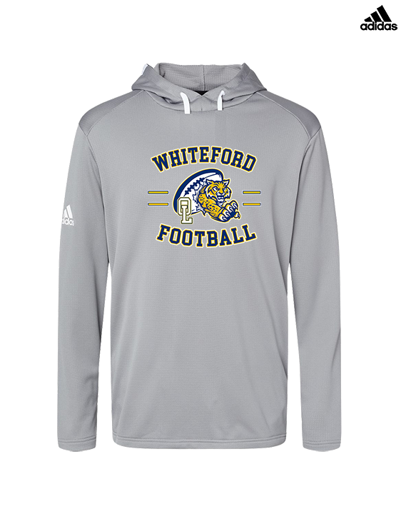 Whiteford HS Football Curve - Mens Adidas Hoodie
