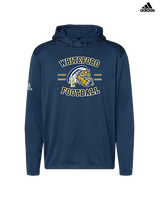 Whiteford HS Football Curve - Mens Adidas Hoodie