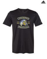Whiteford HS Football Curve - Mens Adidas Performance Shirt