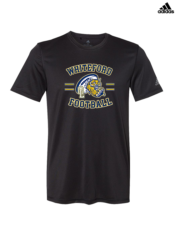 Whiteford HS Football Curve - Mens Adidas Performance Shirt