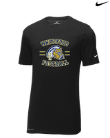 Whiteford HS Football Curve - Mens Nike Cotton Poly Tee
