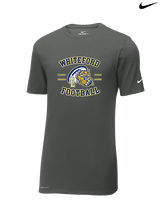 Whiteford HS Football Curve - Mens Nike Cotton Poly Tee