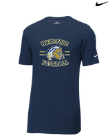 Whiteford HS Football Curve - Mens Nike Cotton Poly Tee