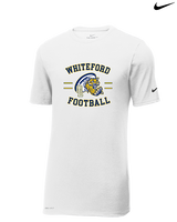 Whiteford HS Football Curve - Mens Nike Cotton Poly Tee