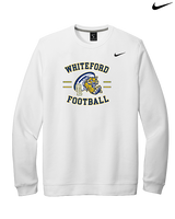 Whiteford HS Football Curve - Mens Nike Crewneck