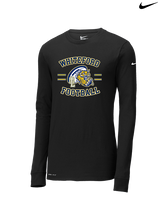 Whiteford HS Football Curve - Mens Nike Longsleeve