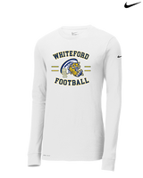 Whiteford HS Football Curve - Mens Nike Longsleeve