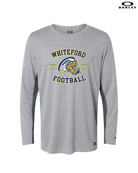 Whiteford HS Football Curve - Mens Oakley Longsleeve