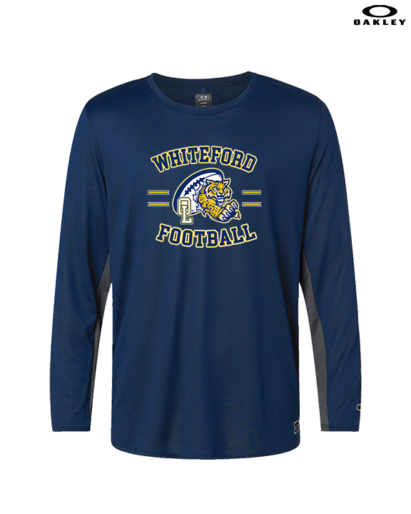 Whiteford HS Football Curve - Mens Oakley Longsleeve