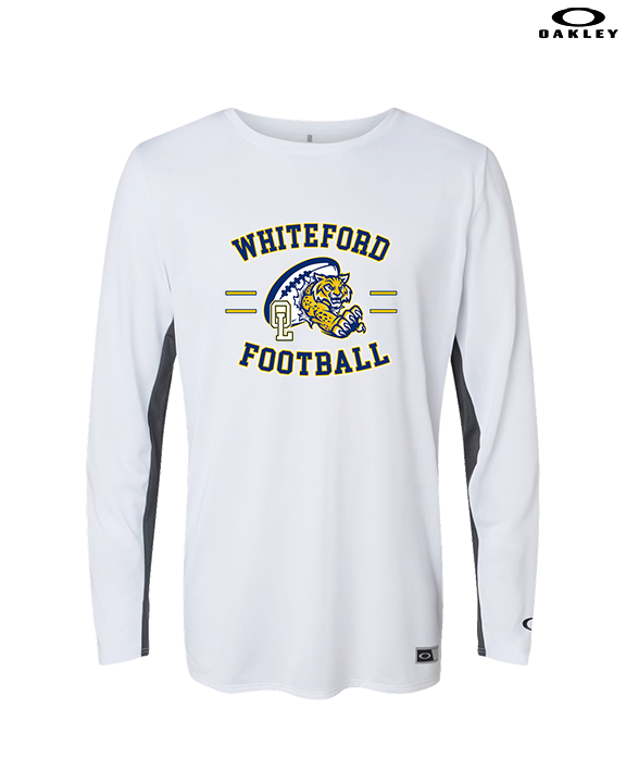 Whiteford HS Football Curve - Mens Oakley Longsleeve
