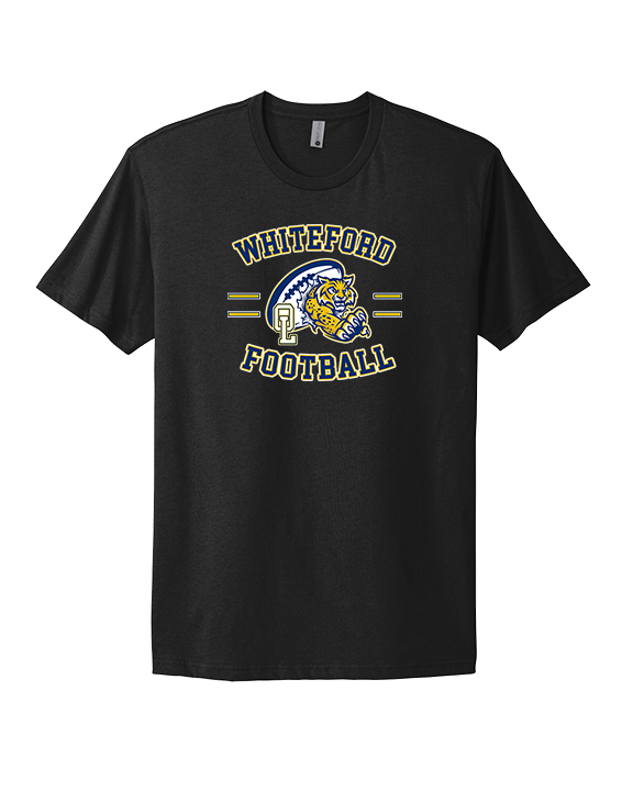 Whiteford HS Football Curve - Mens Select Cotton T-Shirt