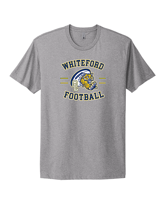Whiteford HS Football Curve - Mens Select Cotton T-Shirt