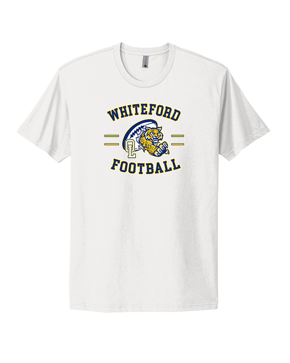 Whiteford HS Football Curve - Mens Select Cotton T-Shirt