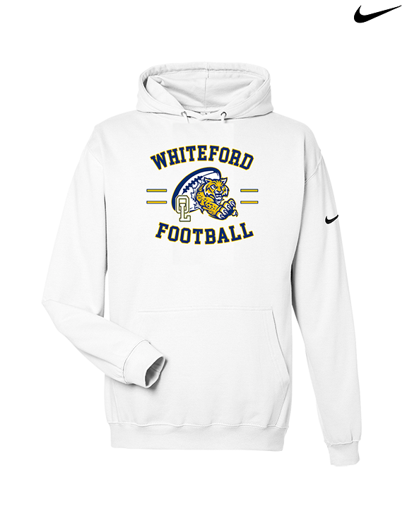 Whiteford HS Football Curve - Nike Club Fleece Hoodie