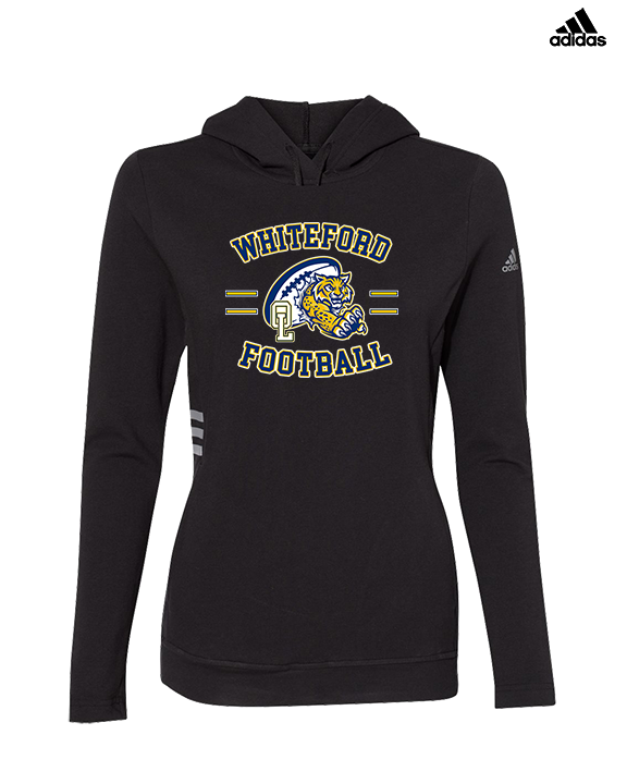 Whiteford HS Football Curve - Womens Adidas Hoodie
