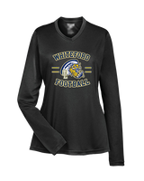 Whiteford HS Football Curve - Womens Performance Longsleeve