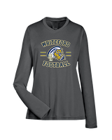 Whiteford HS Football Curve - Womens Performance Longsleeve