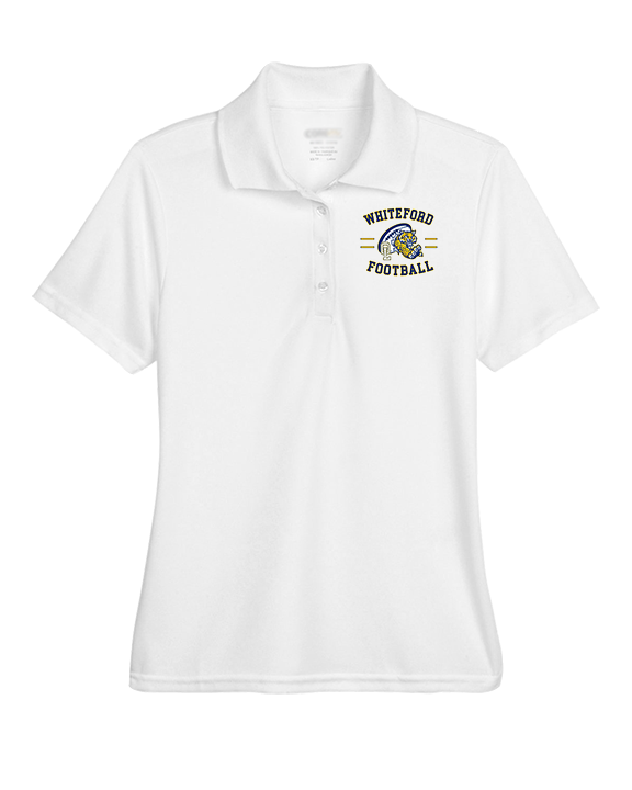 Whiteford HS Football Curve - Womens Polo