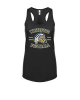 Whiteford HS Football Curve - Womens Tank Top