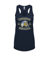 Whiteford HS Football Curve - Womens Tank Top