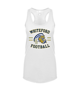 Whiteford HS Football Curve - Womens Tank Top