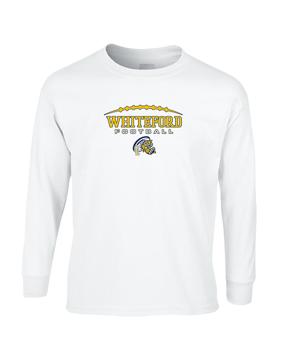 Whiteford HS Football Logo Custom 01 - Cotton Longsleeve
