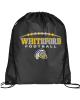 Whiteford HS Football Logo Custom 01 - Drawstring Bag
