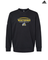 Whiteford HS Football Logo Custom 01 - Mens Adidas Crewneck