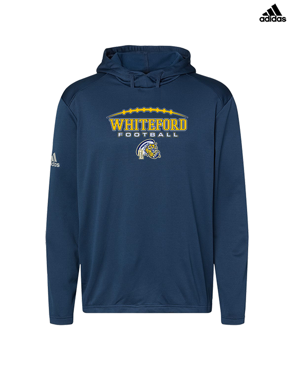 Whiteford HS Football Logo Custom 01 - Mens Adidas Hoodie