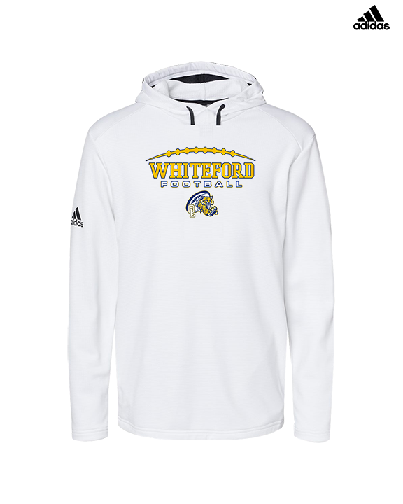 Whiteford HS Football Logo Custom 01 - Mens Adidas Hoodie