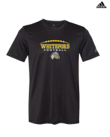 Whiteford HS Football Logo Custom 01 - Mens Adidas Performance Shirt