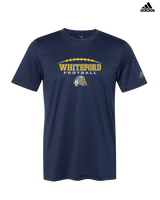 Whiteford HS Football Logo Custom 01 - Mens Adidas Performance Shirt