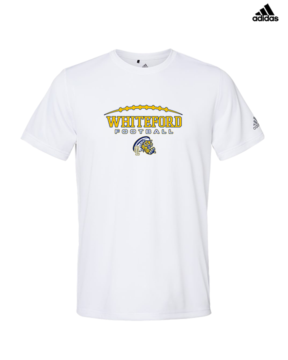 Whiteford HS Football Logo Custom 01 - Mens Adidas Performance Shirt