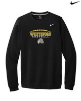 Whiteford HS Football Logo Custom 01 - Mens Nike Crewneck