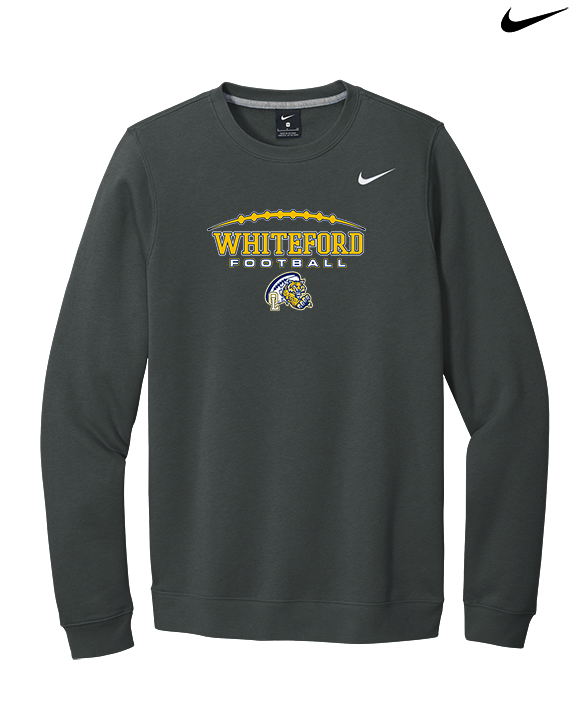 Whiteford HS Football Logo Custom 01 - Mens Nike Crewneck