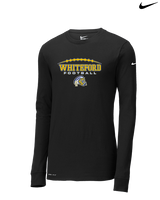 Whiteford HS Football Logo Custom 01 - Mens Nike Longsleeve