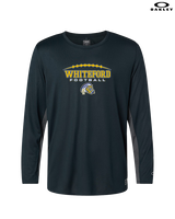 Whiteford HS Football Logo Custom 01 - Mens Oakley Longsleeve
