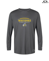 Whiteford HS Football Logo Custom 01 - Mens Oakley Longsleeve