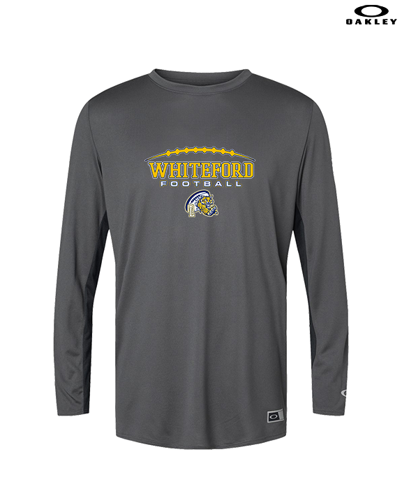 Whiteford HS Football Logo Custom 01 - Mens Oakley Longsleeve