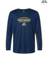 Whiteford HS Football Logo Custom 01 - Mens Oakley Longsleeve